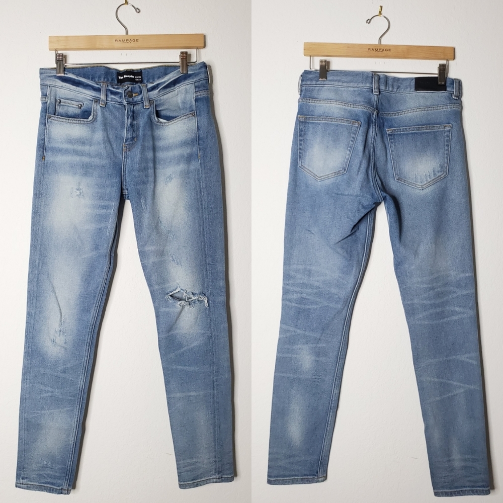The Kooples Willy Distressed Skinny Jean 26.